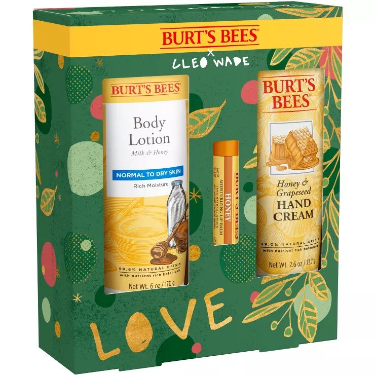 Burt's Bees Honey Pot Gift Set - 8.75oz/3pk | Target