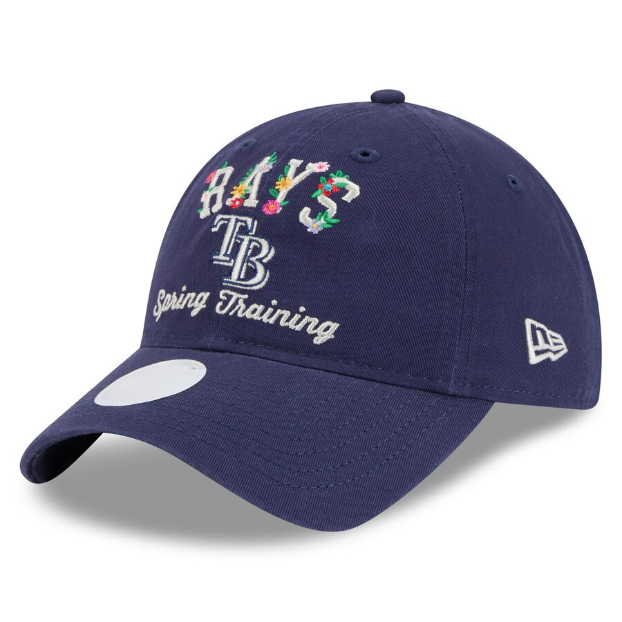 Tampa Bay Rays New Era Women's 2025 Spring Training Floral 9TWENTY Adjustable Hat - Navy | Fanatics