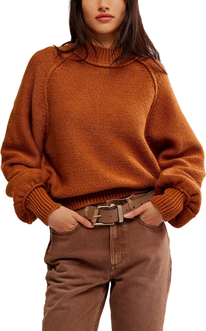 Free People Riley Mock Neck Sweater | Nordstrom | Nordstrom