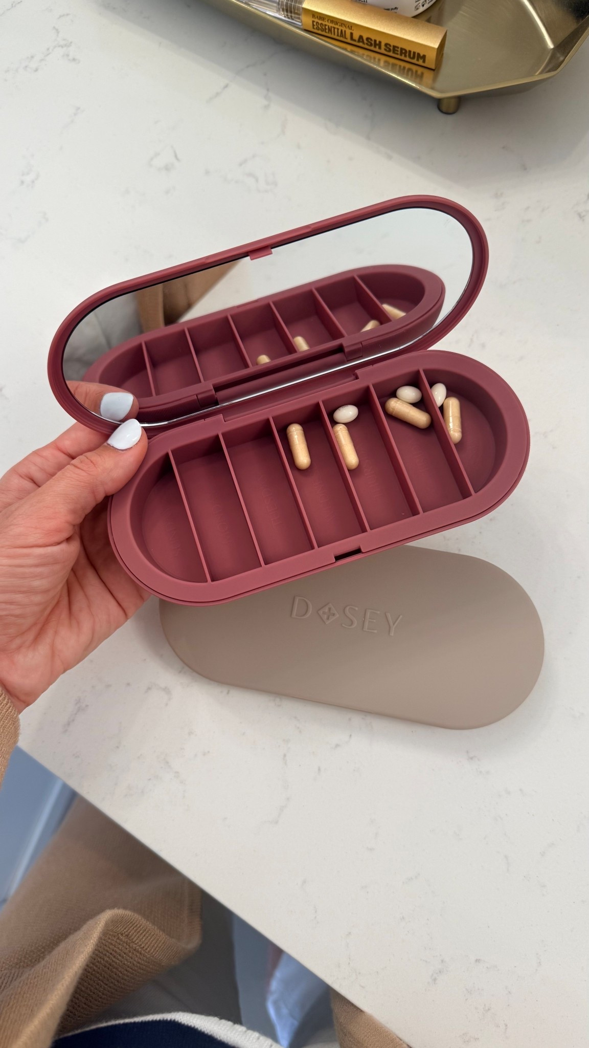 How cute are these pull organizers? It’s perfect for both home and travel - and this set comes with an AM and PM kit. I have the Mulberry/Latte color 🤍  @Dosey @d.o.s.e.y.


#LTKTravel #LTKselfcare