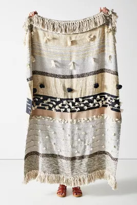 All Roads Yucca Throw Blanket | Anthropologie (US)
