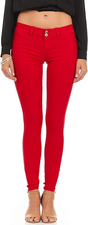 COVER GIRL Women's Extra Stretch Skinny Jeans Yoga Denim | Amazon (US)
