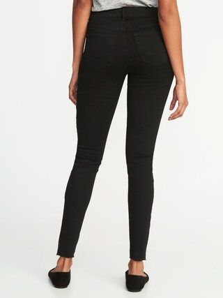 Mid-Rise Raw-Edge Rockstar Ankle Jeans for Women | Old Navy US