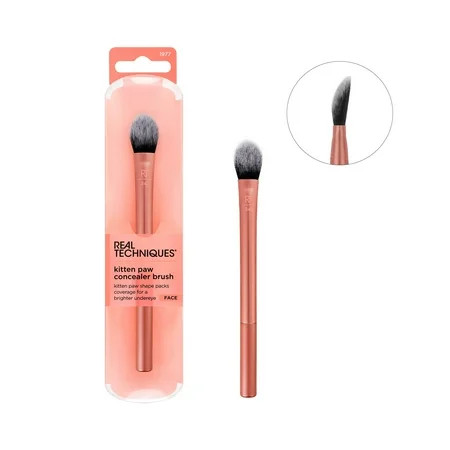 Real Techniques Brightening Concealer Makeup Brush, for Eye Cream & Concealer, 1 Count | Walmart (US)