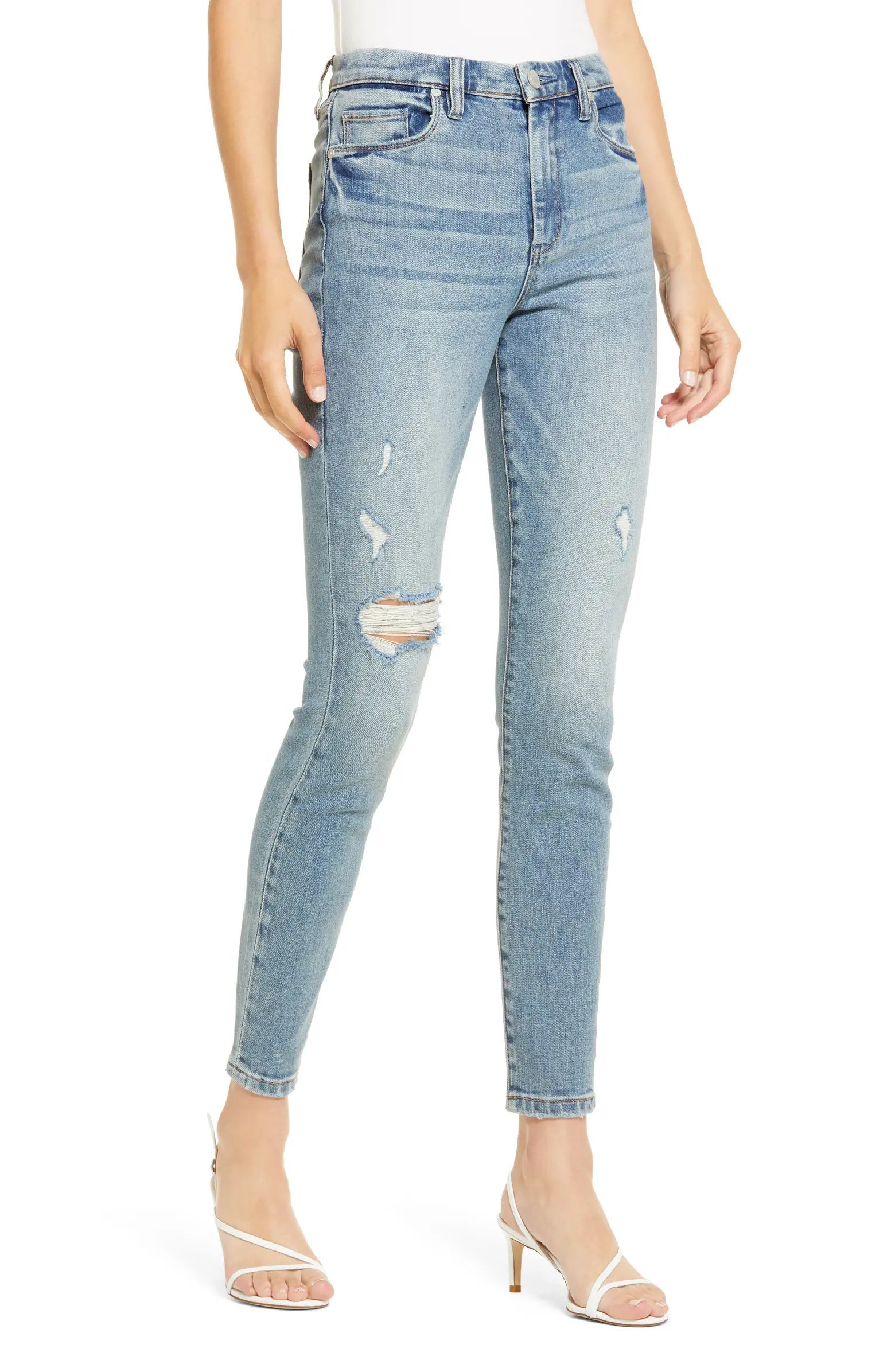 The Great Jones Ripped Skinny Jeans | Nordstrom