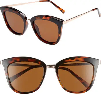 Le Specs Caliente 53mm Polarized Cat Eye Sunglasses | Nordstrom | Nordstrom