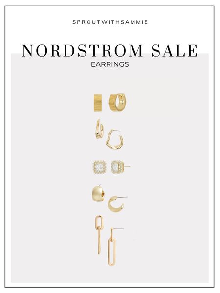 Nordstrom Anniversary Sale | Amazing deals on accessories - Gold Earrings 

#LTKxNSale #LTKsalealert #LTKunder100