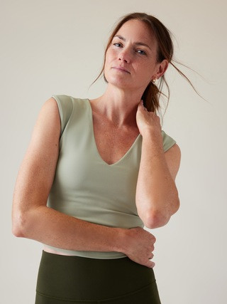 Transcend Crop Tee | Athleta
