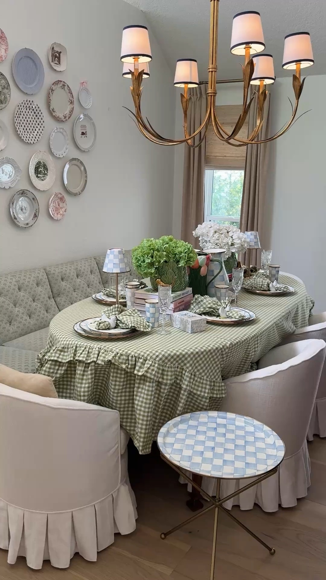 New Mackenzie Childs sky check collection! 