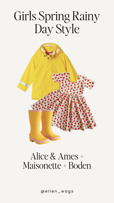 The yellow rain gear paired with this apple dress is just PERFECT! 😍🍎

#LTKFind #LTKSeasonal #LTKkids