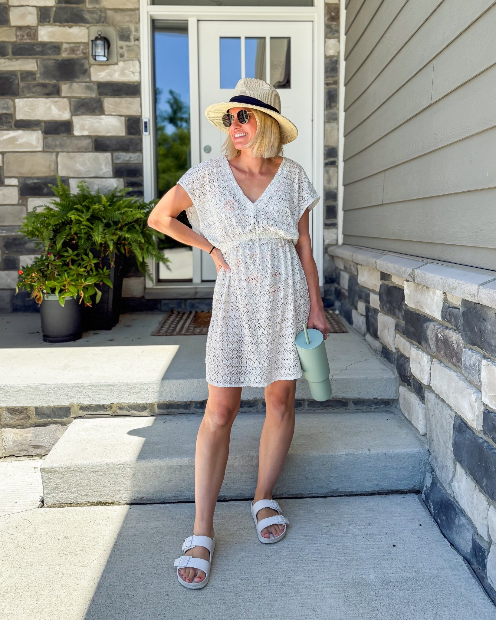 What I wore this week to the pool! Coverup- small 

#LTKStyleTip #LTKFindsUnder50 #LTKSeasonal