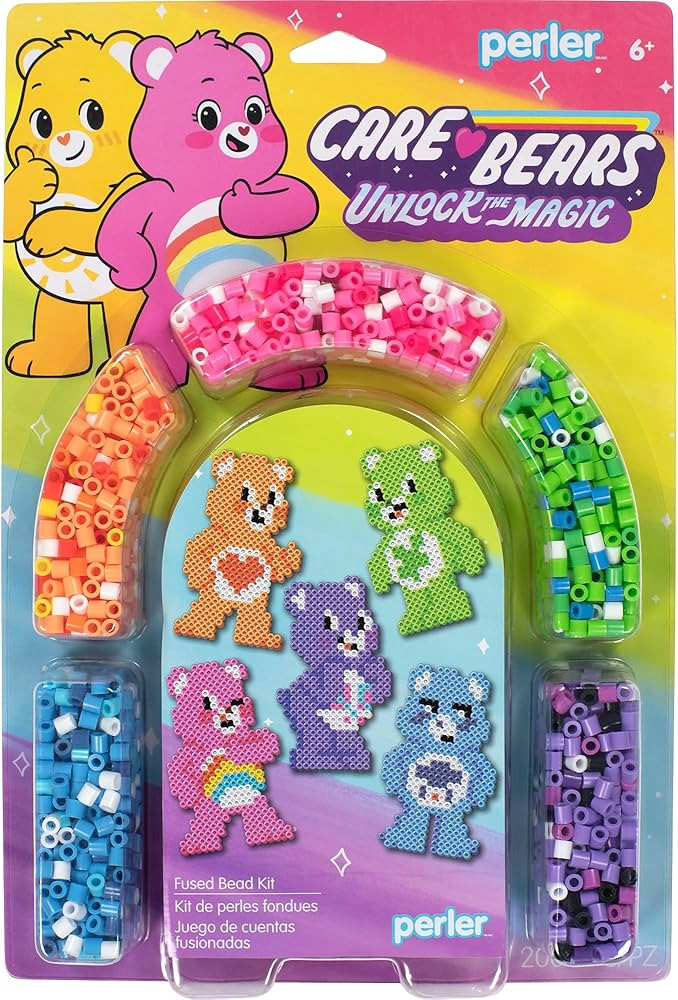 Perler Care Bears Fuse Bead Craft Kit for Kids, Multicolor 2004 Piece | Amazon (CA)