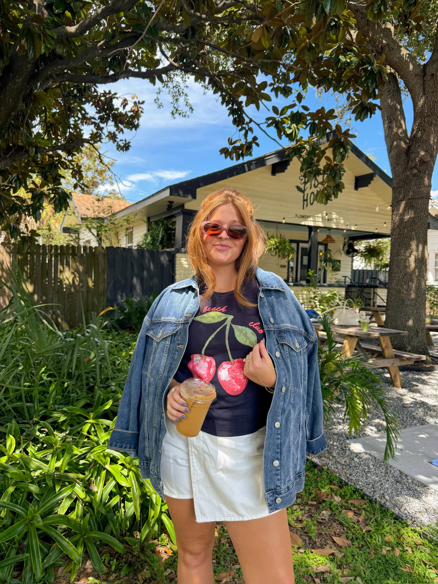 The Cherry Baby Tee | The Beach Club Shop