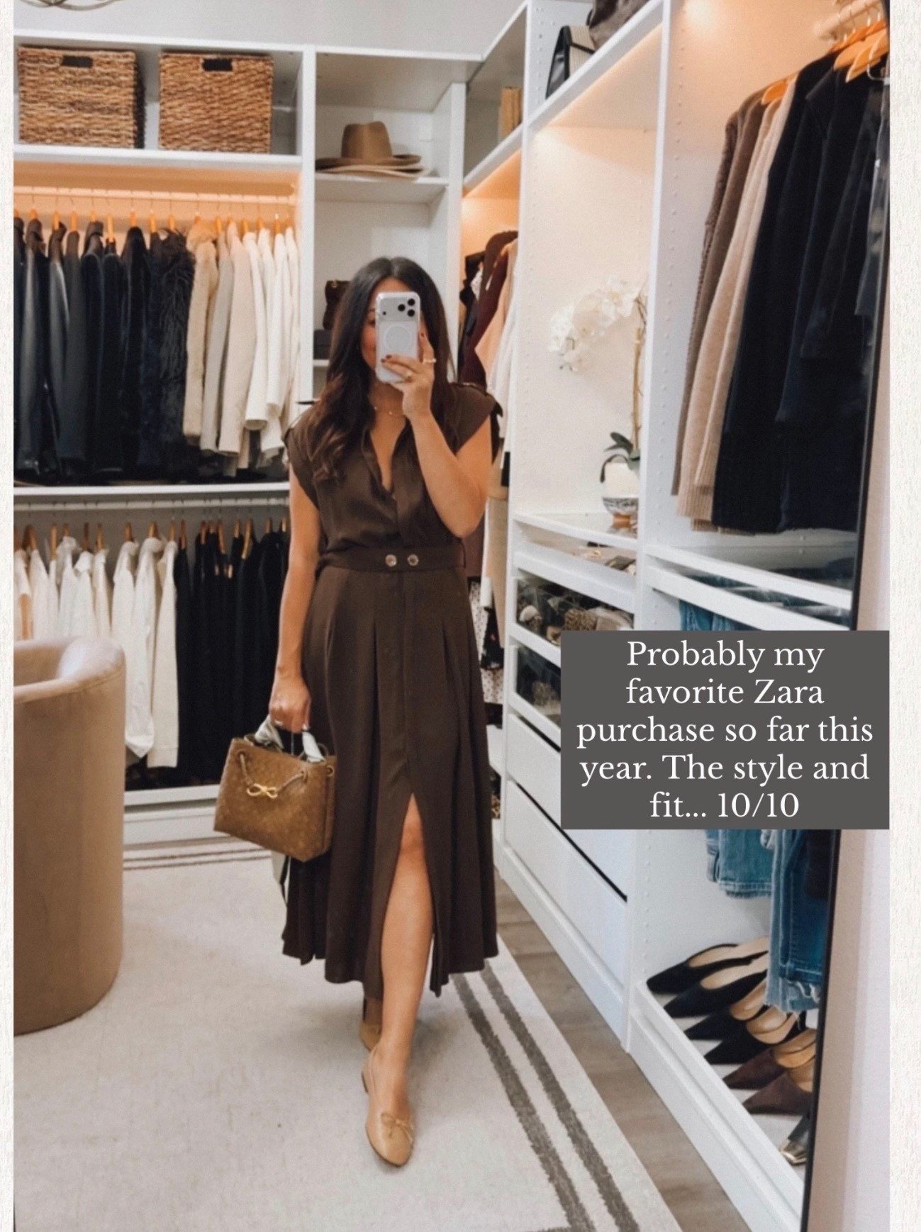 This zara dress is so chic and comfortable- easy for any occasion . Fits TTS 

#LTKOver40 #LTKootd