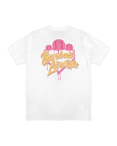 Baseball Lifestyle 101 Ice Cream Youth Tee – Strawberry, Soft 60/40 Blend, Breathable, Side-Seamed – Size YM | Amazon (US)