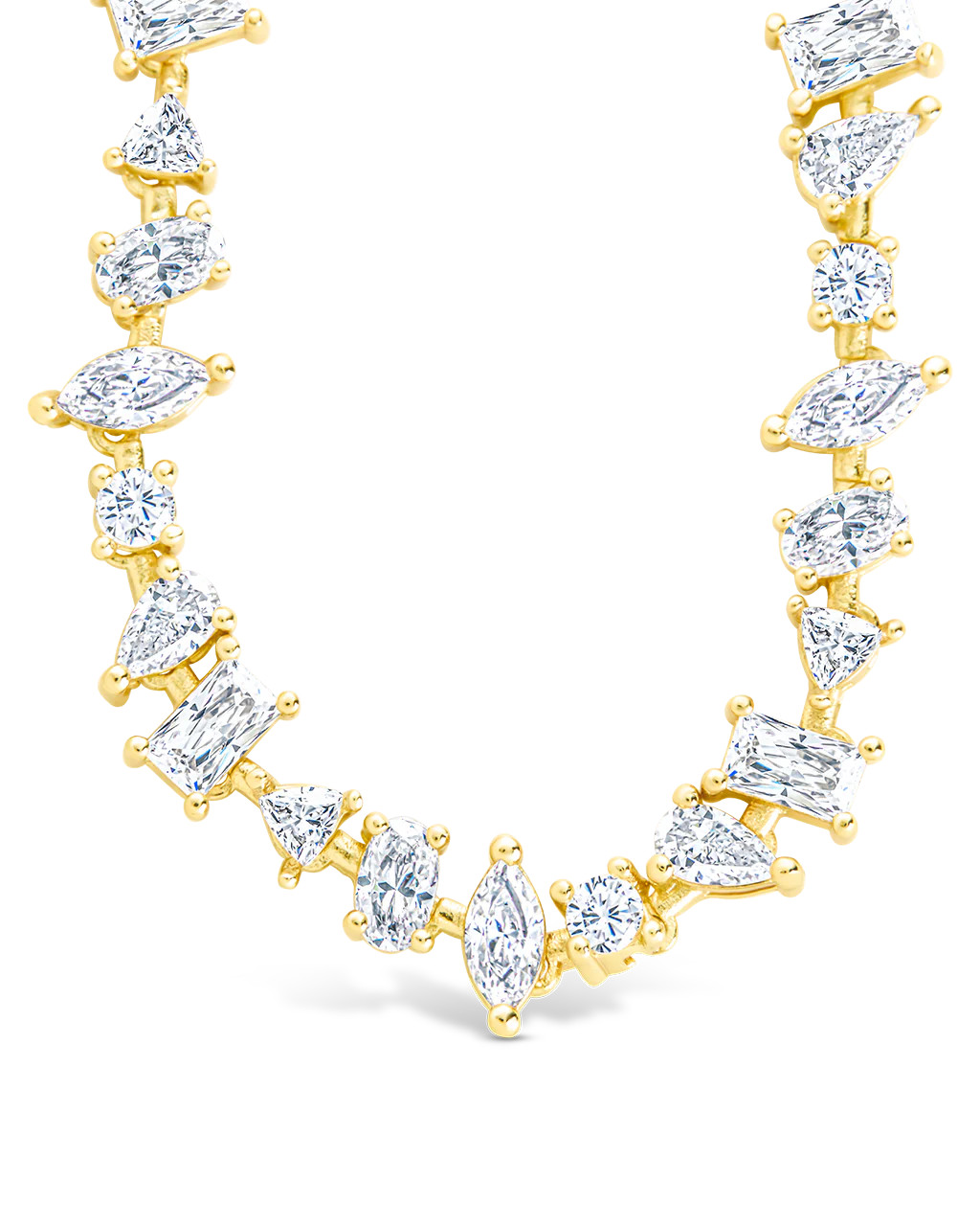 Ellery Adjustable CZ Tennis Necklace | Sterling Forever