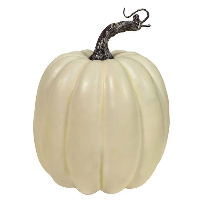White Pumpkin Decor, 6.3" | At Home