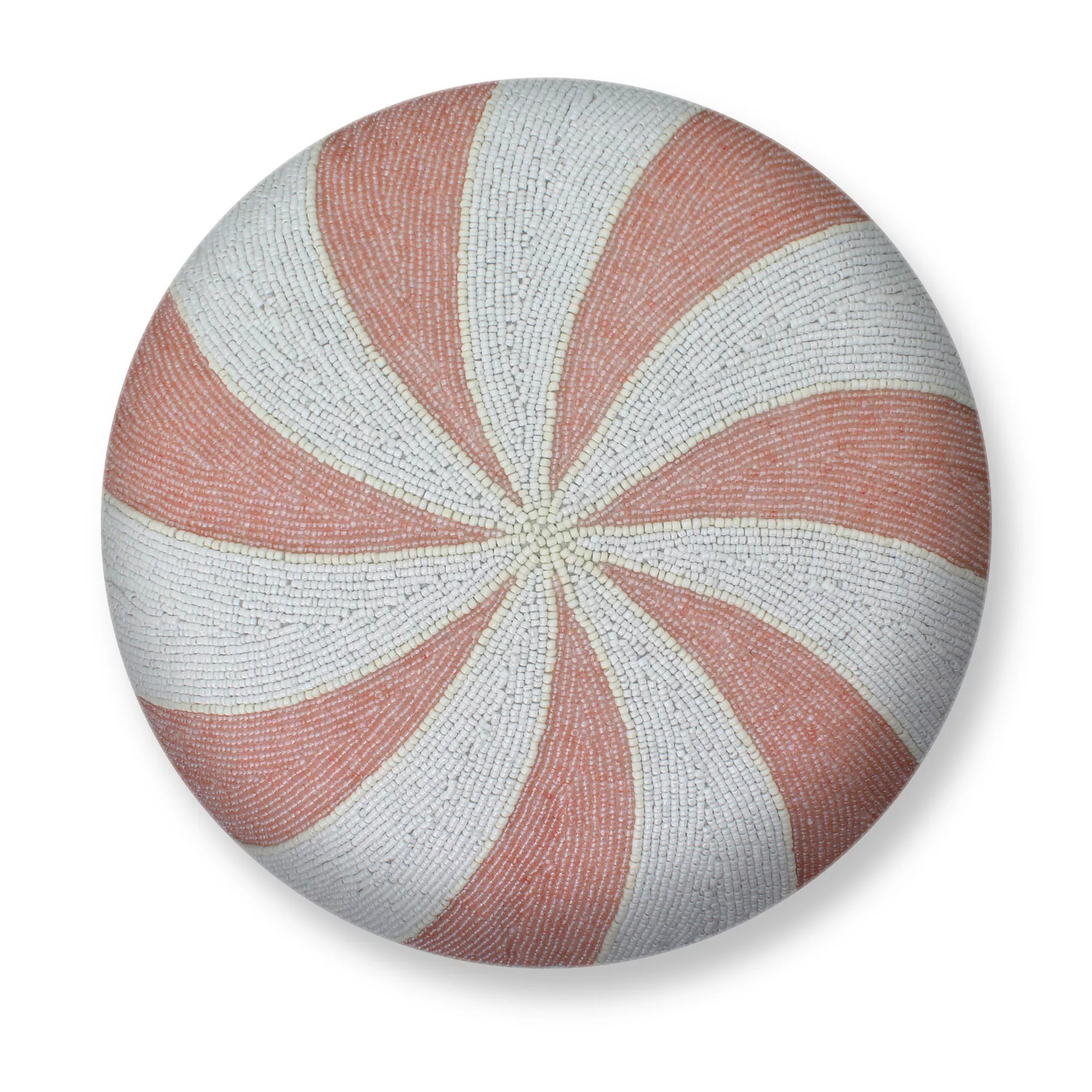 St. Nicholas Square® Beaded Peppermint Decorative Throw Pillow | Kohl's