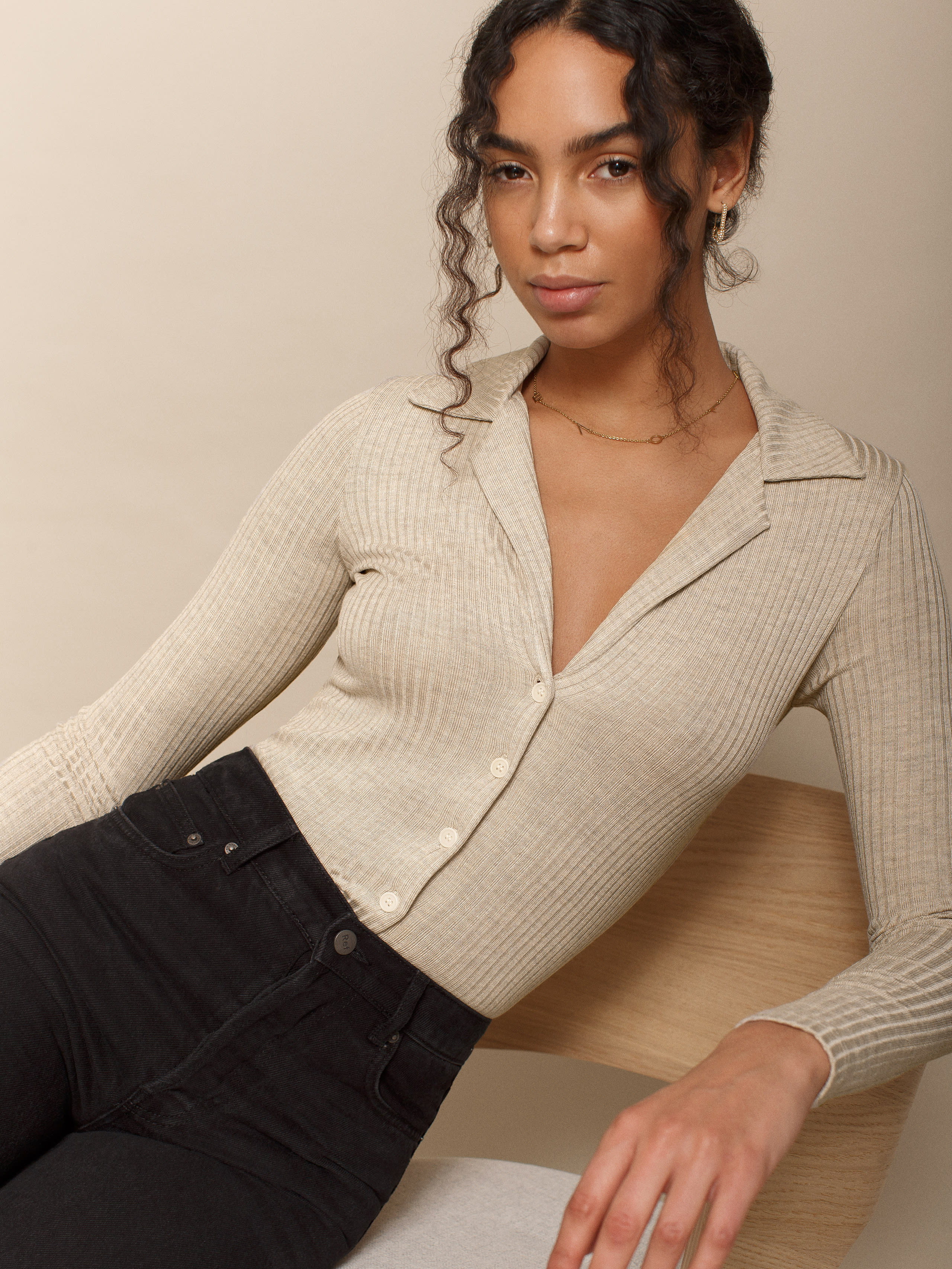 Irina Knit Top | Reformation (Global)