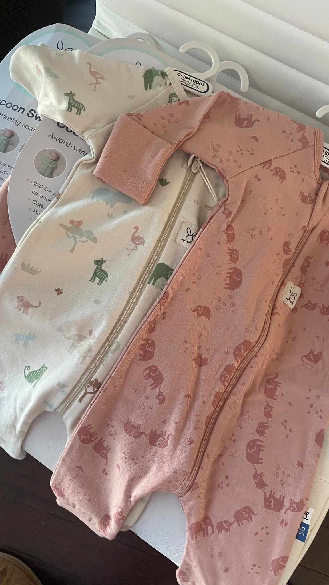 Just got in the cutest pajamas and snug sacks (swaddle/ sleep sacks) for the twins from Ergopouch. The cutest little prints in elephant parade and safari and perfect TOG for the cooler fall temps. The packaging has a thermometer to make sure you dress your LO in the appropriate  amount of layers 

#LTKSeasonal #LTKBaby #LTKBump
