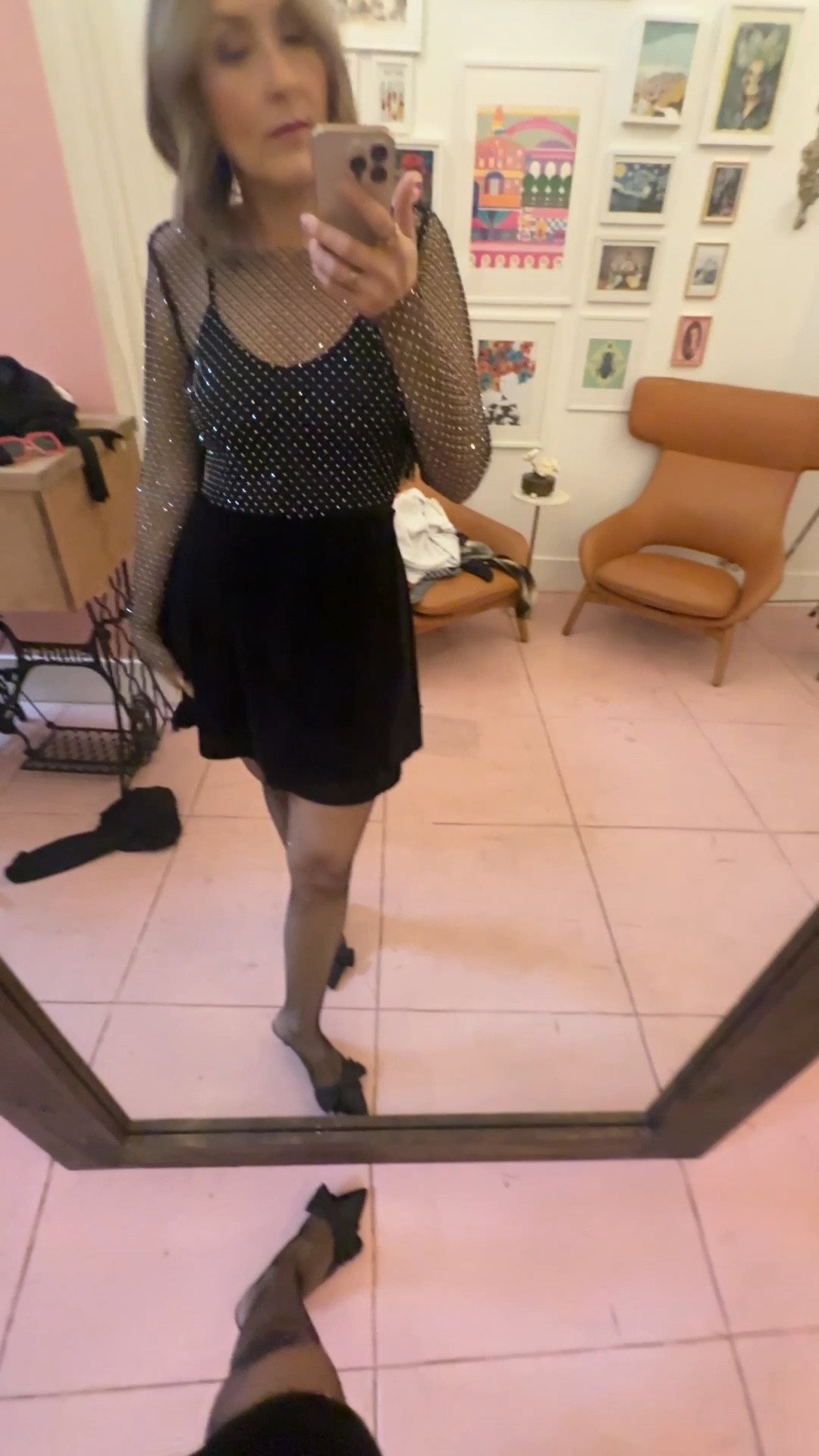 ✨ The accessory of the season: sparkling fishnets ✨
If you’ve been wanting an easy way to elevate your LBD or make your outfits feel a little more festive… these are it.

Sparkling fishnets add that subtle shimmer that instantly transforms a simple look. They’re chic, playful, and give your holiday outfits that “effortlessly dressed up” vibe without trying too hard. Pair them with a little black dress, mini skirt, or even a blazer dress — they make everything feel intentional and glam.

I linked my favorites because trust me… once you wear them, you’ll want to style them with everything this season. ✨🖤

#LTKSeasonal #LTKHoliday