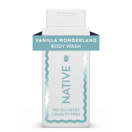 Native Limited Edition Vanilla Wonderland Body Wash 18 oz | Walmart (US)
