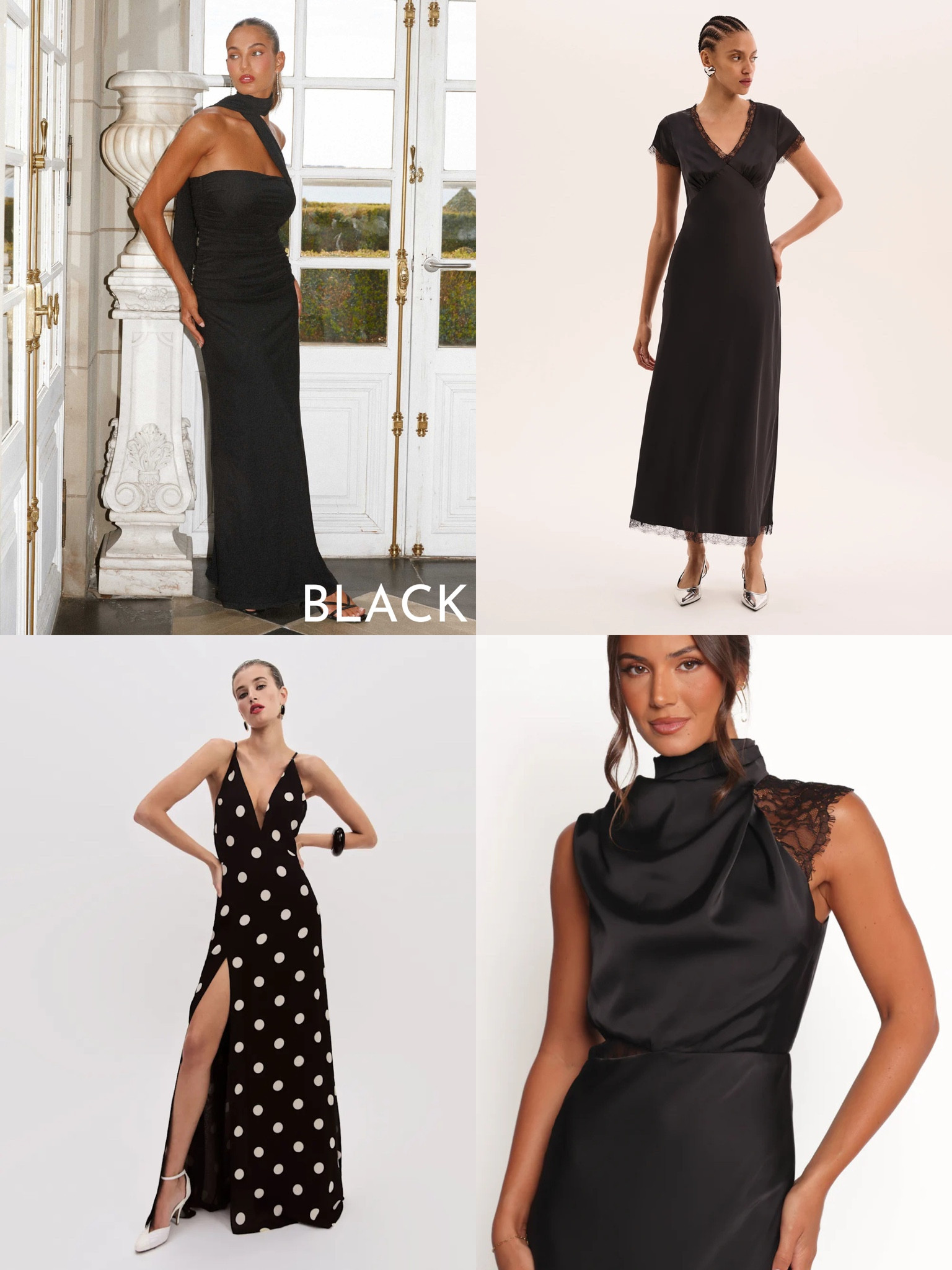 Black wedding guest dresses #weddingguest 