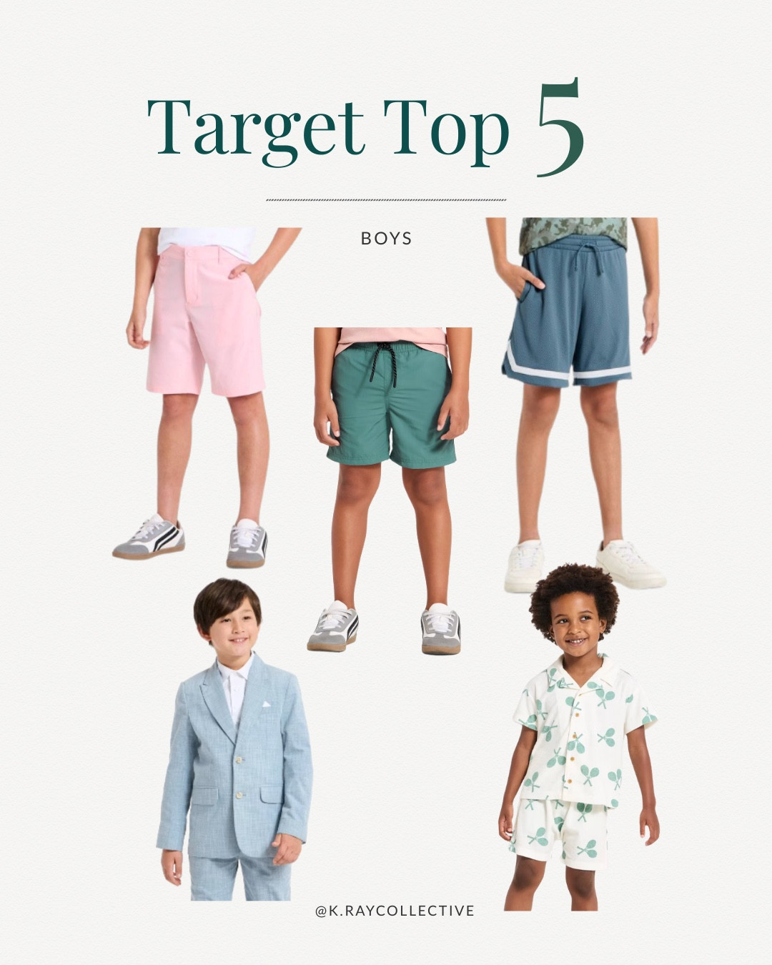 Top 5 sporting styles for boys from target! The boys outfits bought most last week! 

#targetkids #boysoutfits #springoutfits

#LTKKids #LTKSeasonal