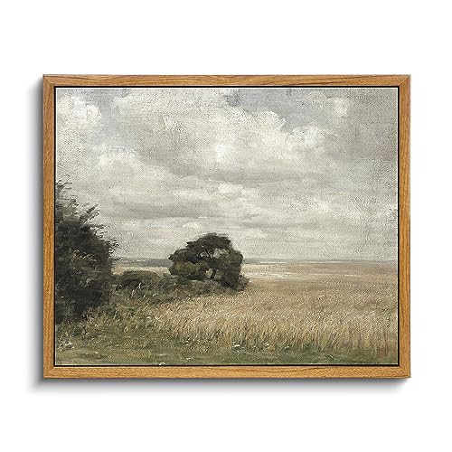 InSimSea Framed Wall Art Home Decor Classical Landscape Oil Painting Vintage Scenery Canvas Wall ... | Amazon (US)