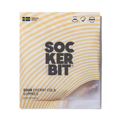 Sockerbit Swedish Candy Sour Cola & Cherry Bottles - 2.82oz | Target
