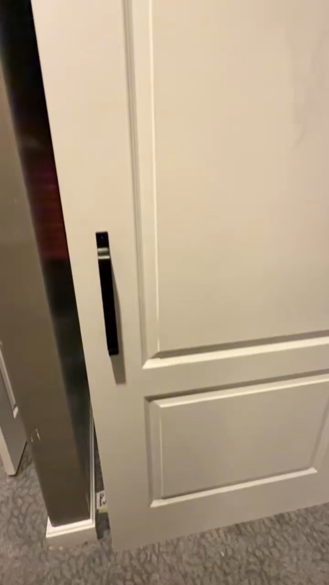 Forget the door swing! Get a sliding “barn door.” 

#LTKSaleAlert #LTKHome