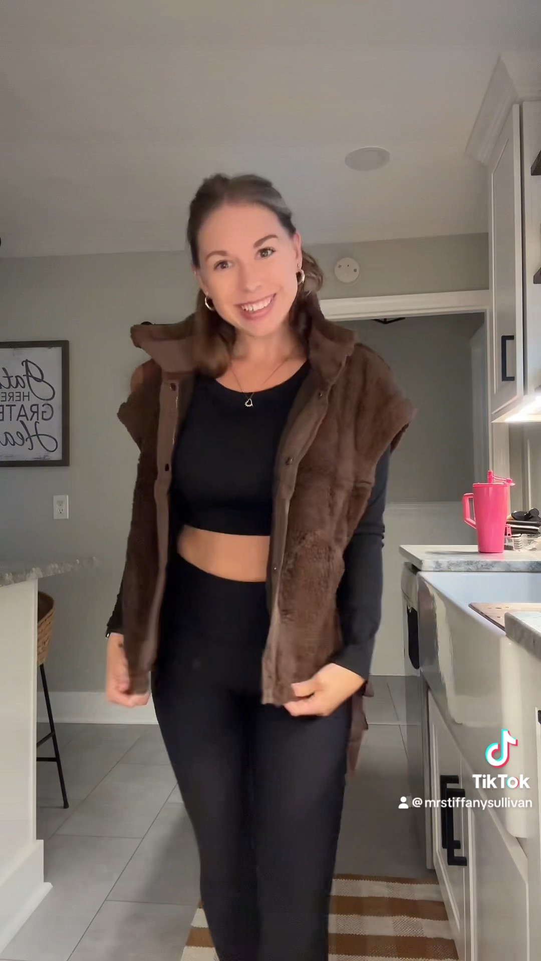 Loving this FP look a like for a fraction of the cost
Wearing a size small  in vest 
Medium - leggings 
Medium- top 
5’2. 130lbs 


#LTKSeasonal #LTKFindsUnder50