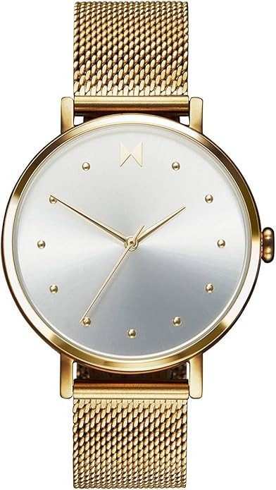 MVMT DOT Womens Watch, 36 MM | Stainless Steel Mesh Band, Analog Minimalist Watch | Amazon (US)