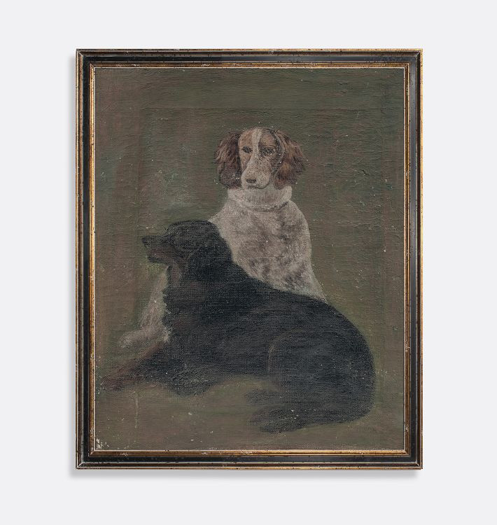 Two Dogs Reproduction Wall Art Print | Rejuvenation