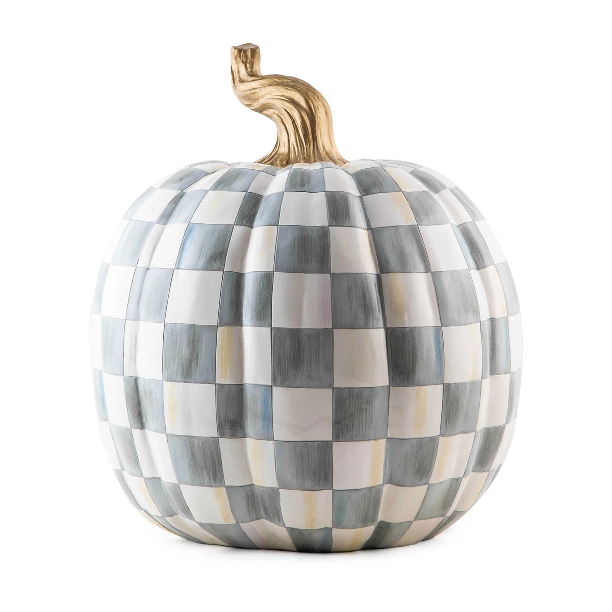 Check Large Pumpkin Decorative Accent | Wayfair North America