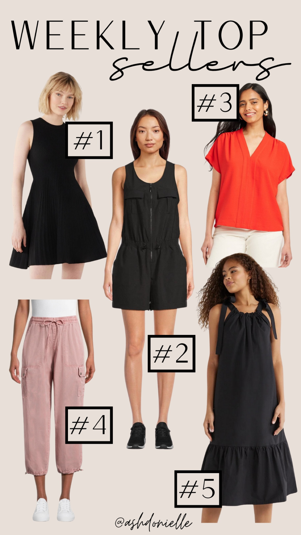 Weekly top sellers - Walmart fashion - target summer fashion- summer fashion - casual summer outfits - affordable fashion 

#LTKSeasonal #LTKStyleTip #LTKFindsUnder50