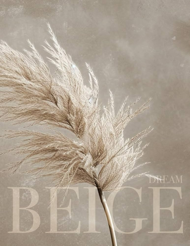 Dream Beige: Neutral Decorative Book, Elegant Whimsical Decor Object For Coffee Table Aesthetics ... | Amazon (US)