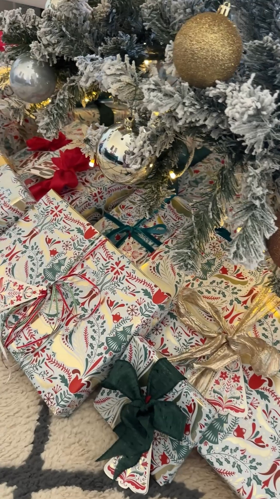 I did the impossible… 🎁✨
Wrapping is DONE before Christmas Eve & I’m calling that a mom win.

The season can feel overwhelming, so I’ve learned to take it one step at a time. And coordinating wrapping paper + ribbon is my favorite easy win. It instantly makes the tree feel boutique hotel–level bougie without adding stress.

All of my wrapping essentials are linked so you can simplify, elevate, & enjoy the magic a little more this season 🤍🎄

#LTKmomlife #LTKHoliday #LTKGiftGuide