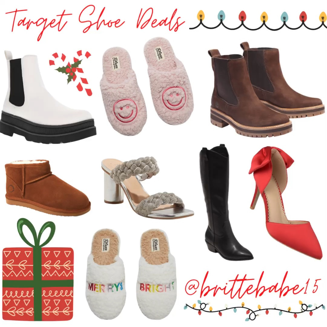 Shoes are currently 30% off at #target and are set to arrive before Christmas! 

#LTKGiftGuide #LTKSeasonal #LTKsalealert