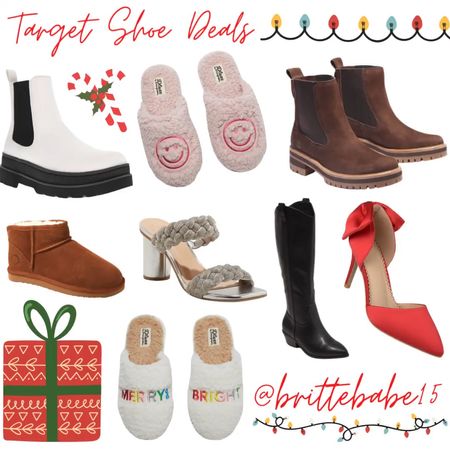 Shoes are currently 30% off at #target and are set to arrive before Christmas! 

#LTKGiftGuide #LTKSeasonal #LTKsalealert