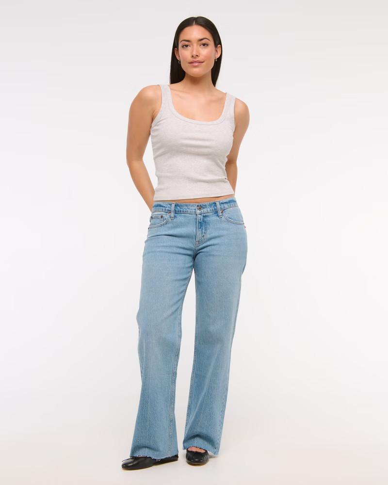 Women's Curve Love Low Rise 90s Relaxed Jean | Women's New Arrivals | Abercrombie.com | Abercrombie & Fitch (US)