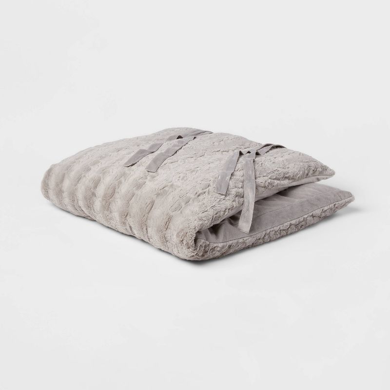 Faux Fur Textured Lounge Pillow - Threshold™ | Target