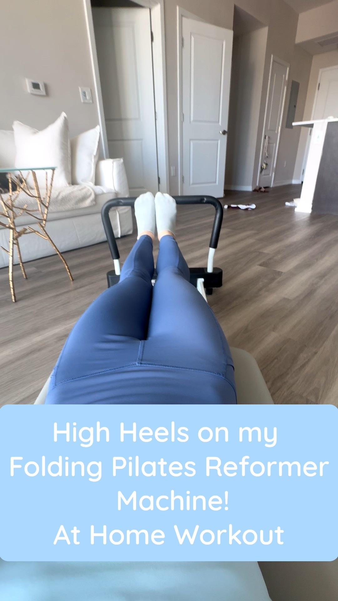 High Heels on my Folding Pilates Reformer Machine!
At Home Workout, effective & easy! Oh, and you don’t even have to stand! Perfect gift for a home gym or for the guy in your life looking to diversify his workout or incorporate physical therapy recovery moves. Such a hard and body changing workout for me! I swear by it  

#LTKHome #LTKActive #LTKMens