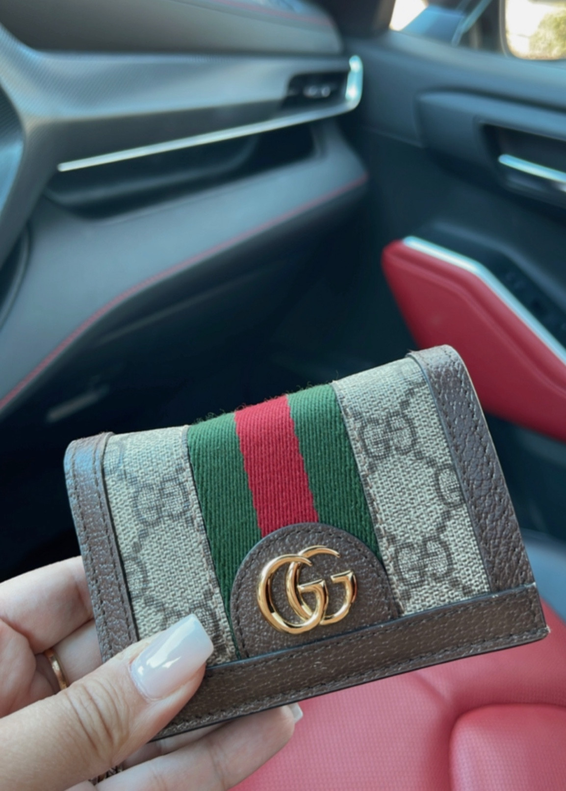 The best Gucci designer, compact wallet! 
I use it everyday 

#LTKitbag #LTKstyletip