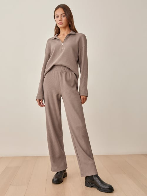 Yale Waffle Zip | Reformation (Global)