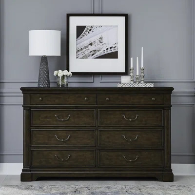 Tawona 8 Drawer Dresser w/ Felt & Cedar Lined Drawers | Wayfair North America