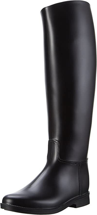 PFIFF 101658 PVC riding boots Glasgow, black UK 3.5 / EU 36 : Amazon.co.uk: Fashion | Amazon (UK)