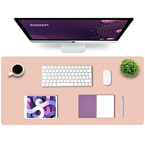 K KNODEL Desk Mat Waterproof for Desktop, Leather Desk Pad for Keyboard, Mouse Pad Protector for Off | Amazon (US)