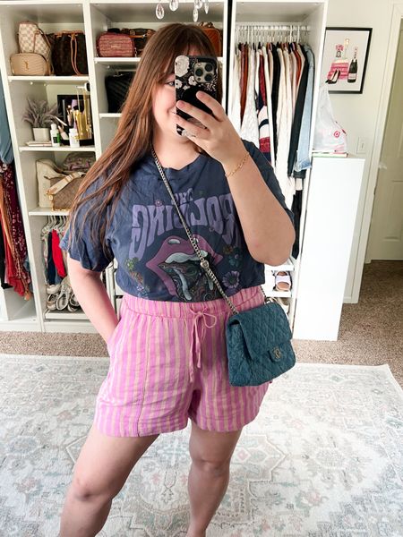 Today simple summer outfit! A graphic tee and pull on shorts. 

Mom outfit, shorts outfit, summer outfit idea, travel outfit, summer outfits, mom outfits, graphic tee, target style

#LTKsalealert #LTKmidsize #LTKSeasonal