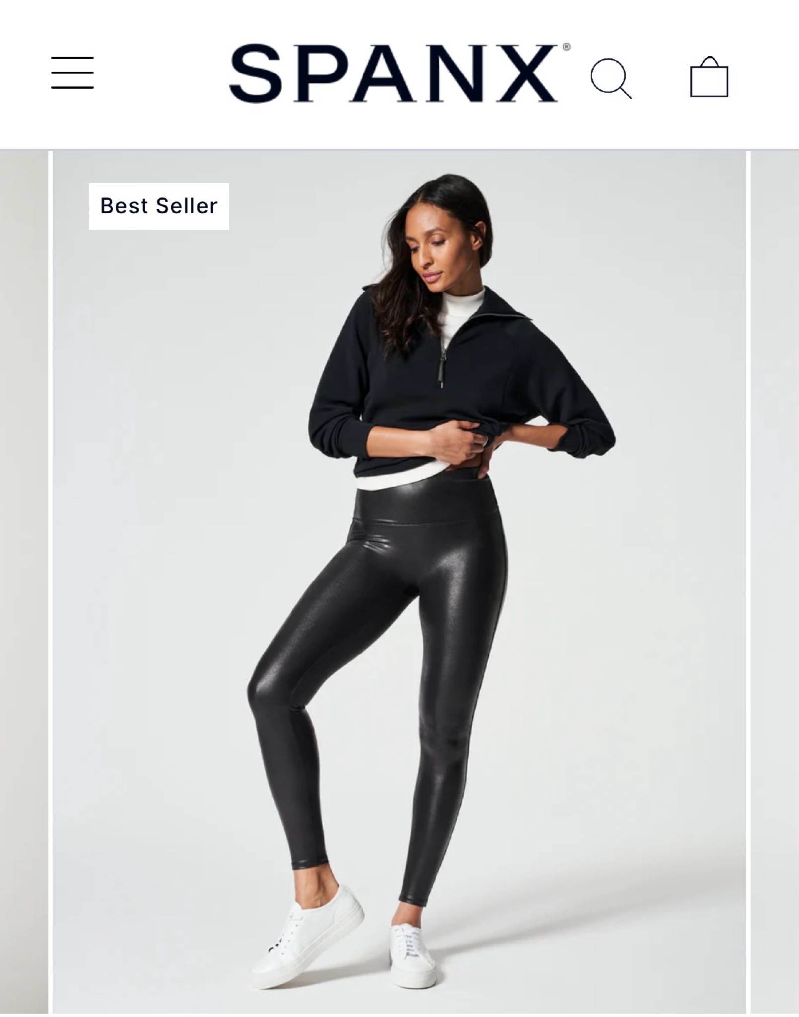 Spanx faux leather leggings 50% off!!!!! Code “extra10” for an addition 10% off!!

#LTKCyberWeek #LTKFindsUnder50 #LTKSaleAlert